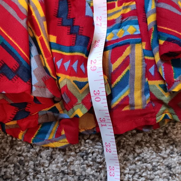 Mix Nouveau Cotton Blend Midi Skirt Size L - Picture 6 of 6